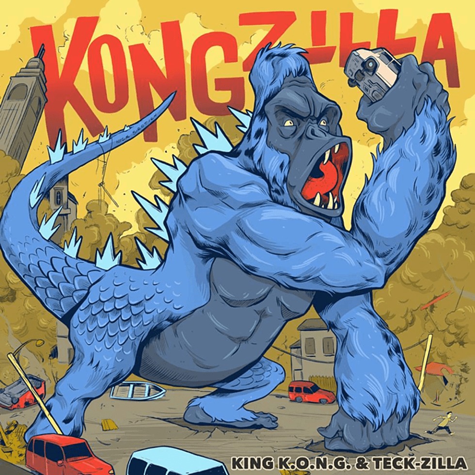 EP: King K.O.N.G. (@TheKONG89) & Teck-Zilla (@ProjektCancer) » #KongZilla