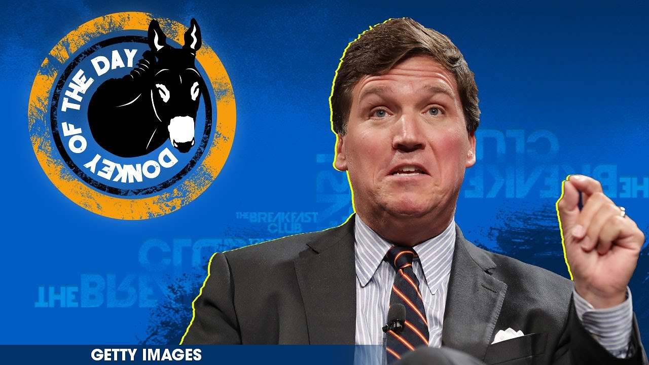 Tucker Carlson Awarded Donkey Of The Day For Calling Vaccine Requirements The 'Medical Jim Crow'