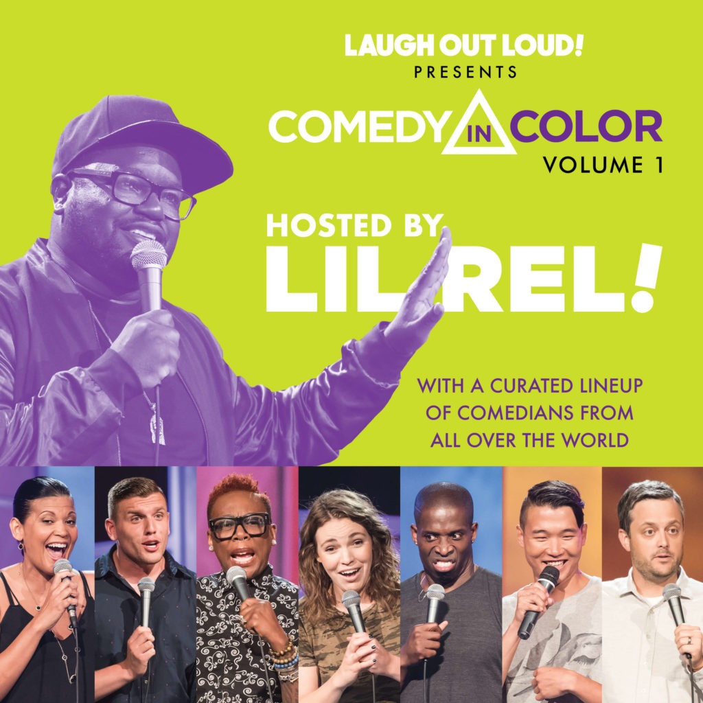Kevin Hart’s Laugh Out Loud Debut’s First Audiobook, 'Comedy In Color', Hosted By Lil Rel