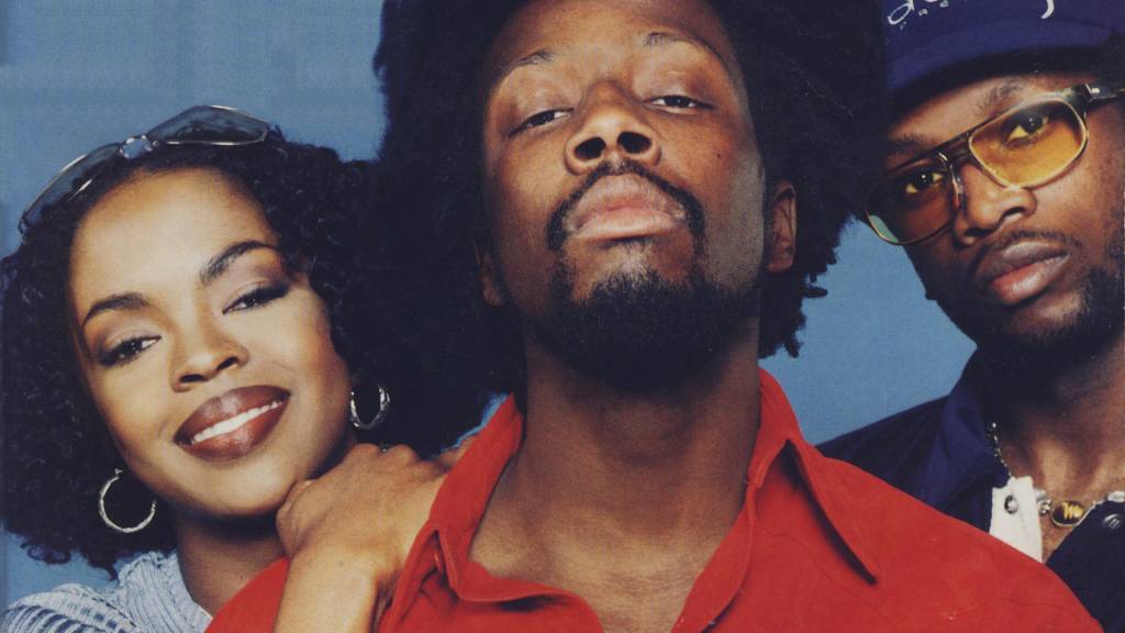 Lauryn Hill, Wyclef Jean, & Pras (aka The Fugees) back when it was all good [Press Photo]