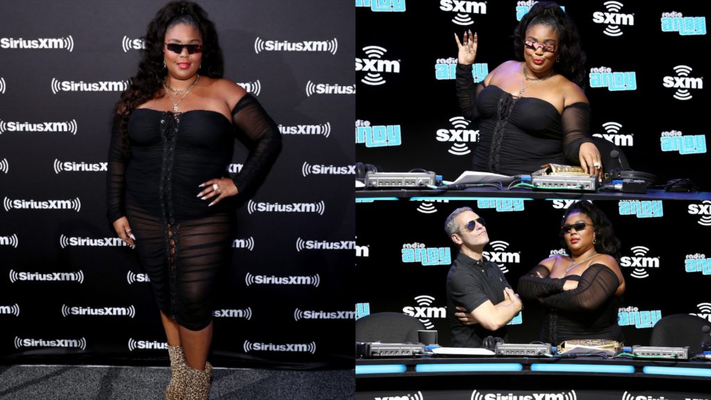 Lizzo Talks Sexuality, Beyoncé, Justin Timberlake, & More On SiriusXM's Radio Andy Live From Super Bowl LIV