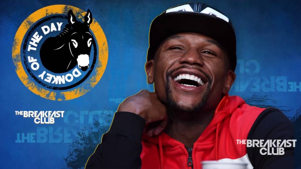Floyd Mayweather Awarded Donkey Of The Day For Being Clueless About The #MeToo Movement