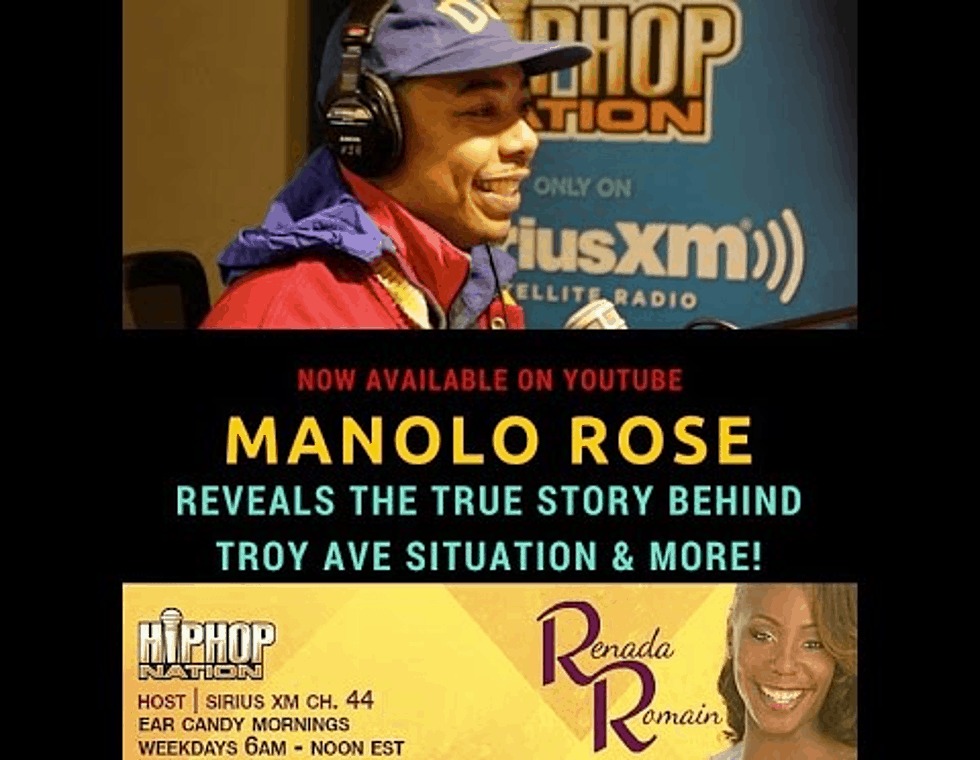 Audio: @Manolo_Rose Talks 'Bring NY Back', #TroyAve, & More On @RenadaRomain's #EarCandySXM