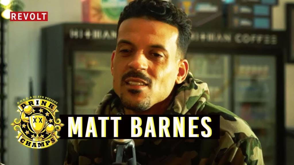 Matt Barnes On Drink Champs (@Matt_Barnes22 @Noreaga @DJEFN @DrinkChamps @RevoltTV)