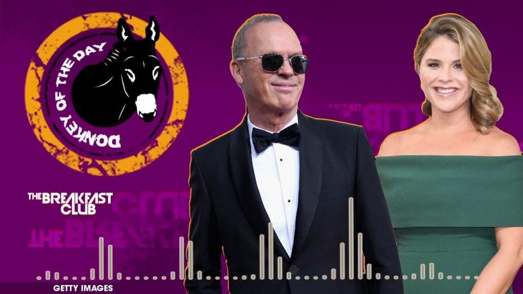 Michael Keaton & Jenna Bush Hager Awarded Donkey Of The Day For Flubbing 'Hidden Figures' @ Golden Globes