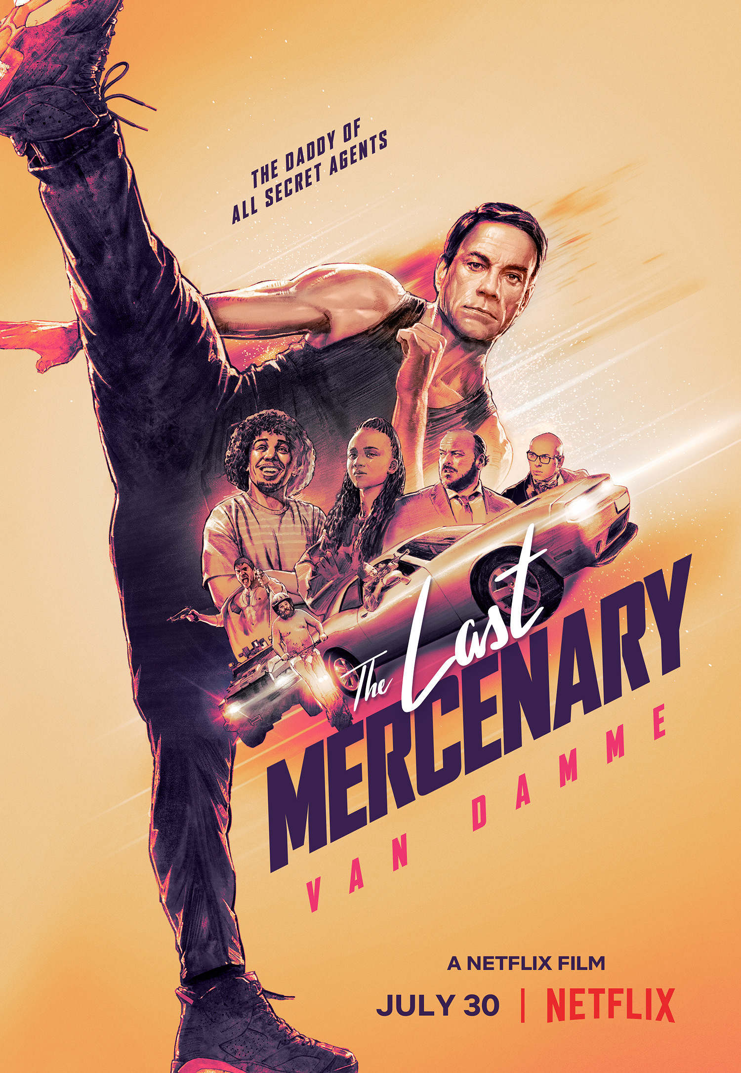 1st Trailer For Netflix Original Movie 'The Last Mercenary' Starring Jean-Claude Van Damme