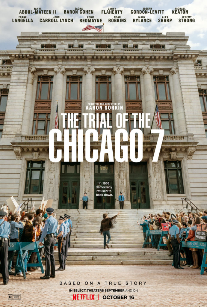 1st Trailer For Netflix Original Movie 'The Trial Of The Chicago 7' Starring Yahya Abdul-Mateen II & Kelvin Harrison Jr.