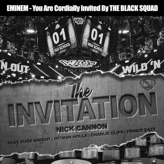 MP3: Nick Cannon feat. Suge Knight, Hitman Holla, Charlie Clips, & Prince Eazy - The Invitation (Eminem Diss)
