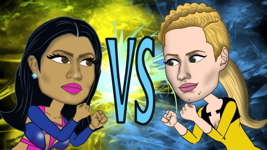 Nicki Minaj vs. Iggy Azalea Fight (HHB Cartoon Parody)