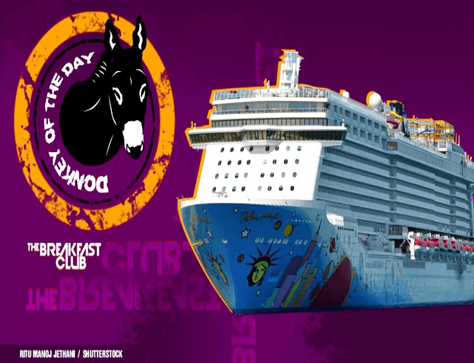 Audio: Norwegian Cruise Lines Awarded "Donkey Of The Day" For No Cancer Refund [7.28.2014]