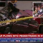 Car Jumps Curb & Crashes Into Crowd In NYC Leaving 1 Dead & Many Injured