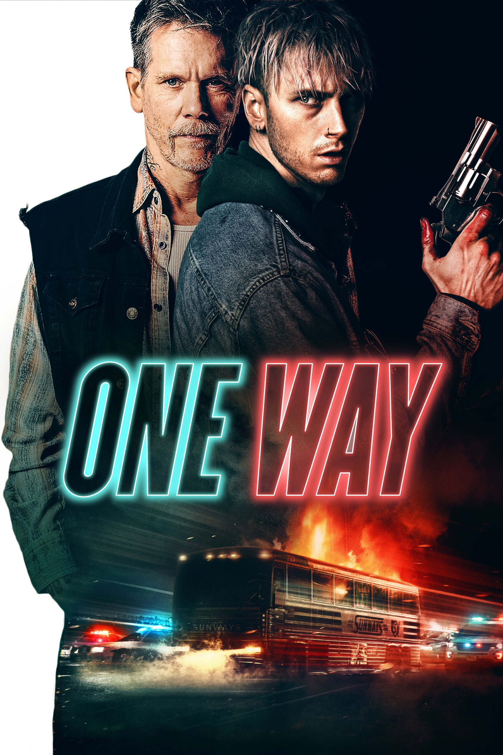 2nd Clip From 'One Way' Movie Starring Machine Gun Kelly, Storm Reid, & Kevin Bacon