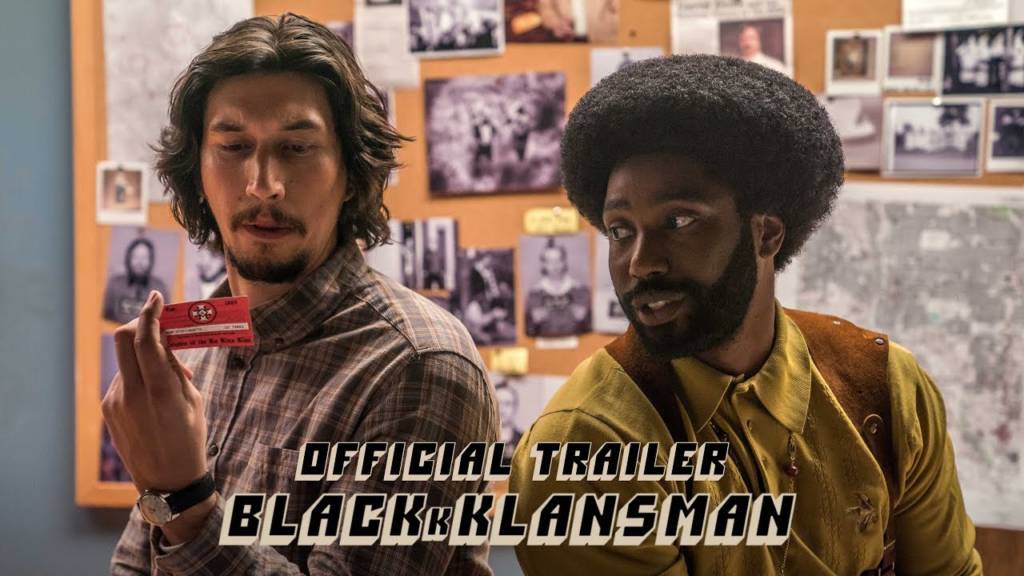 1st Trailer For Spike Lee's 'BLACKkKLANSMAN' Movie (#BLACKkKLANSMAN)