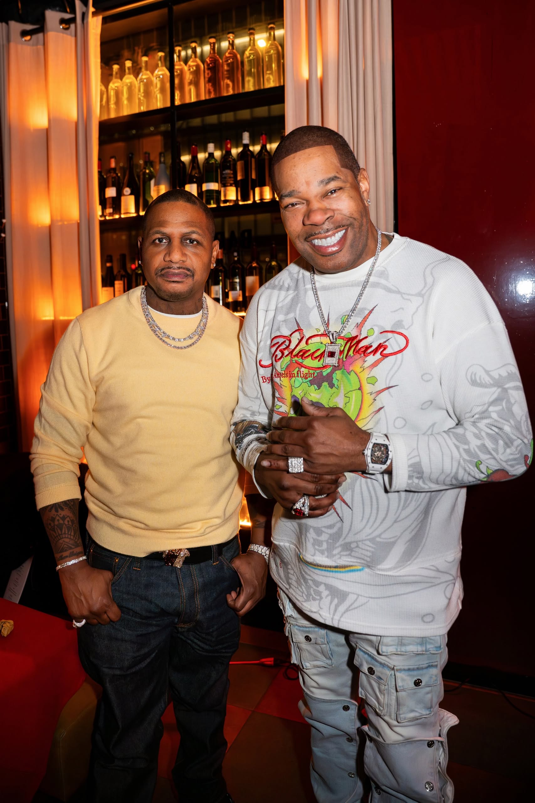 Photo Credit_ Gee (AZ and Busta Rhymes)