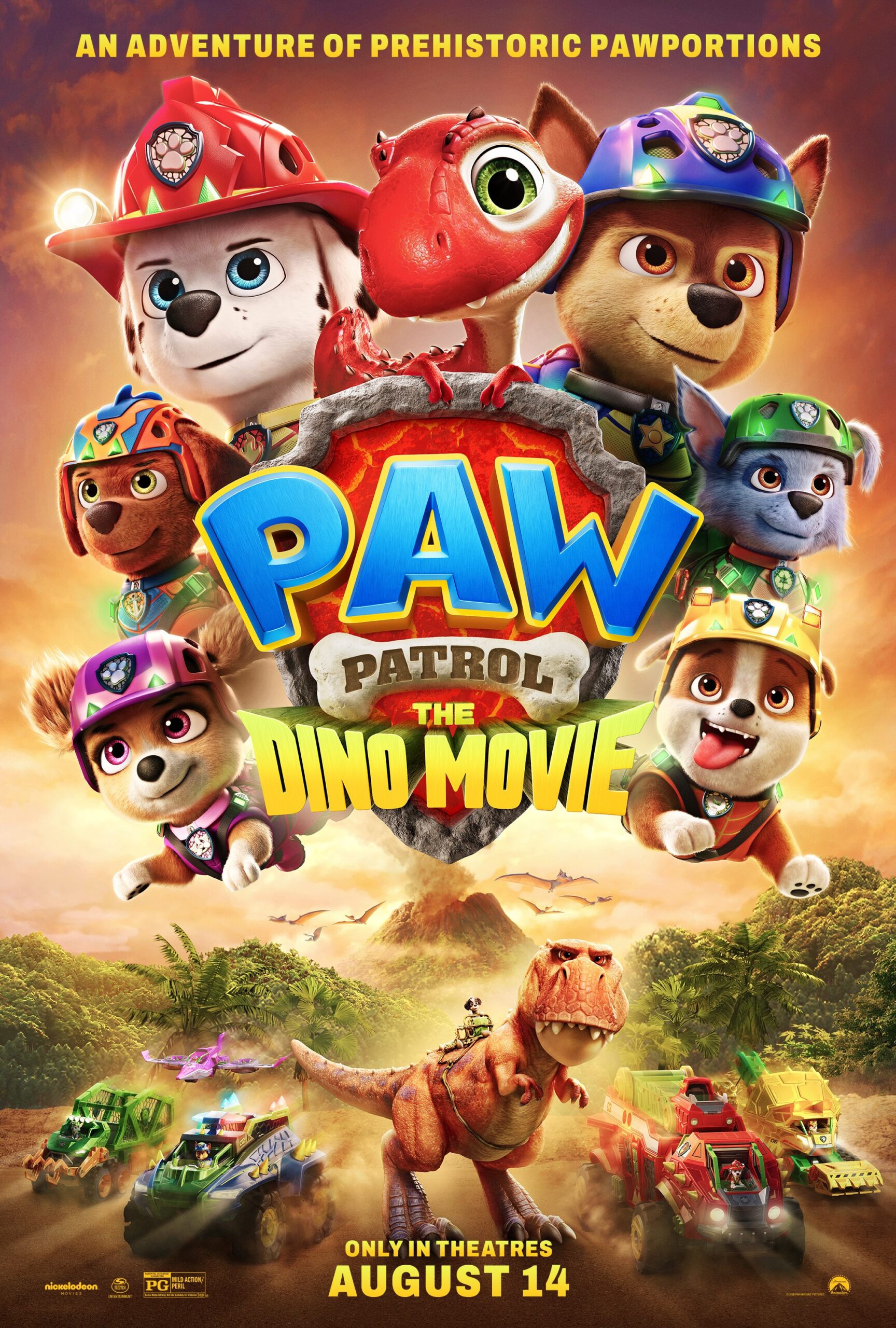 2nd Trailer For ‘PAW Patrol: The Dino Movie’