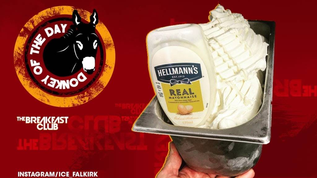 Scottish Ice Cream Parlor Awarded Donkey Of The Day For Introducing New Mayonnaise Flavor
