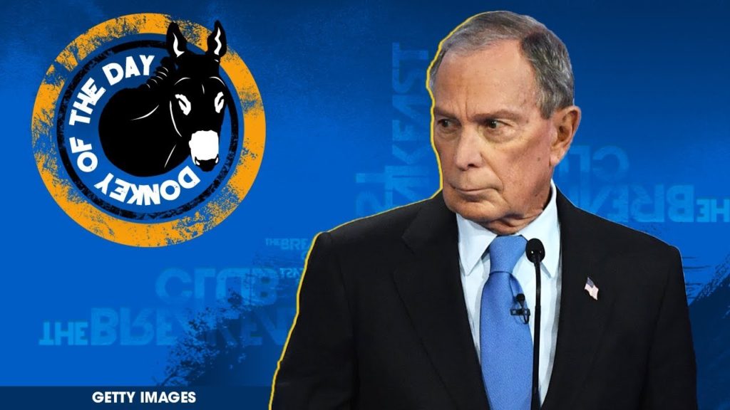 Mike Bloomberg Awarded Donkey Of The Day For Fumbling In Democratic Debate