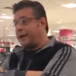 Mall Customers Ride Down On Racist White Man After He Disses Arabs & Democrats