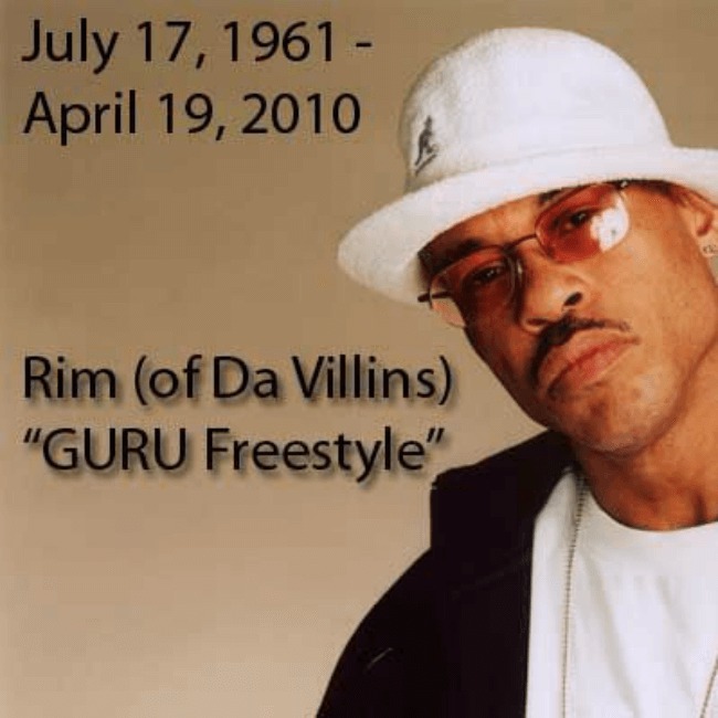 Rim (of Da Villins) - G.U.R.U. Freestyle [Track Artwork]
