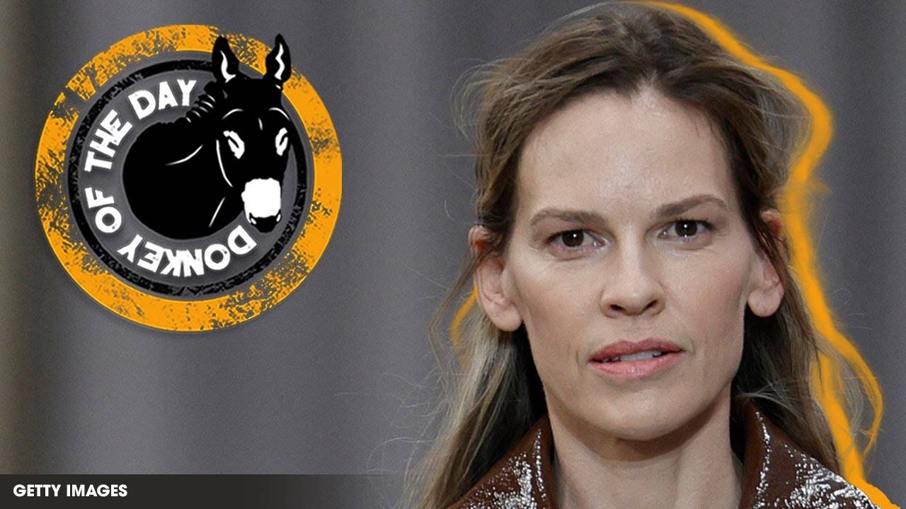 Hilary Swank Awarded Donkey Of The Day