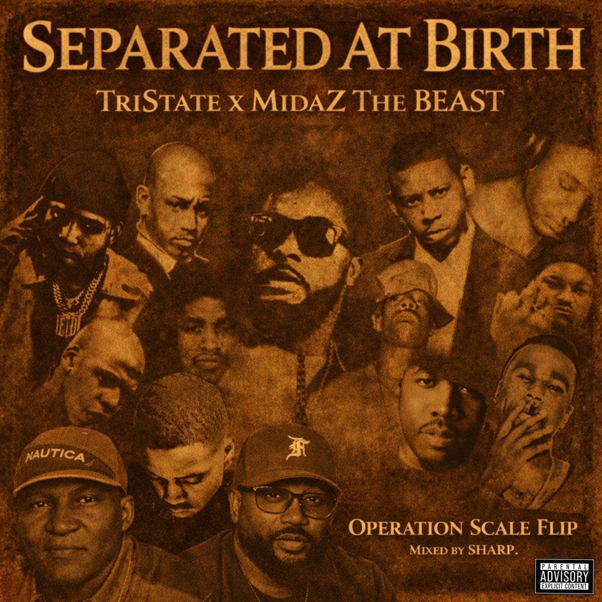 Gold Chain Military members MidaZ The BEAST + TriState drop: Separated At Birth
