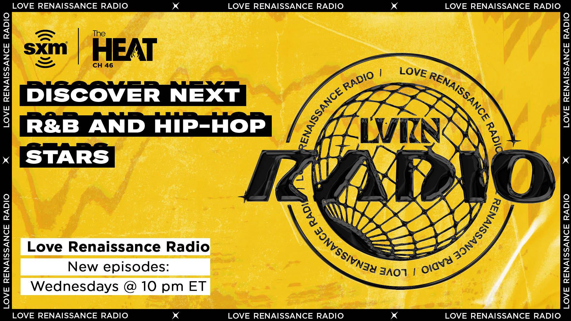Love Renaissance Radio Launches Exclusively On SiriusXM’s The Heat Today