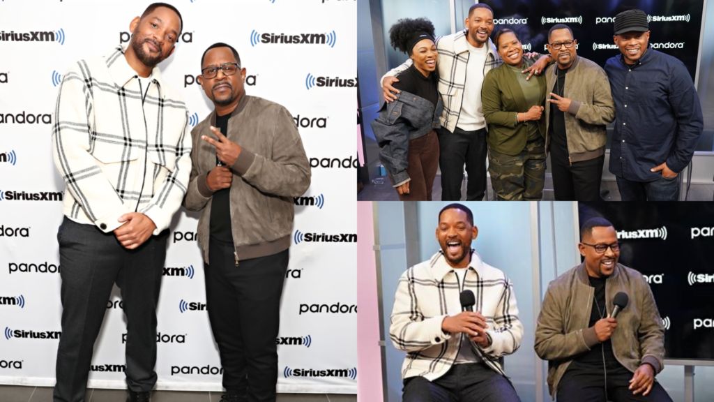 Will Smith & Martin Lawrence Talk Bad Boys For Life + Will Smith Raps Live & More On SiriusXM