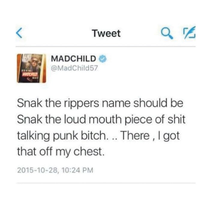 @SnakTheRipper Ethers Madchild On 'Assisted Suicide'