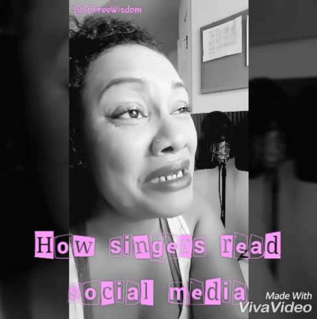 Video: @SoFreeWisdom - How Singers Read Social Media