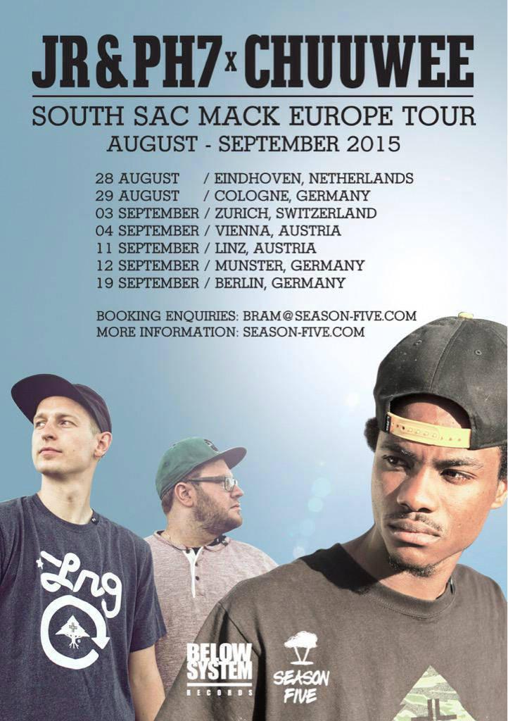 Editorial: South Sac Mack Europe Tour w/ @JRAndPH7 x Chuuwee (@El_Ch3z)