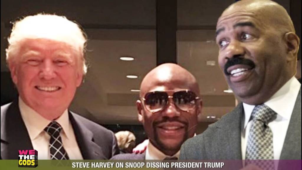 Steve Harvey Warns Snoop Dogg About Dissin' Donald Trump