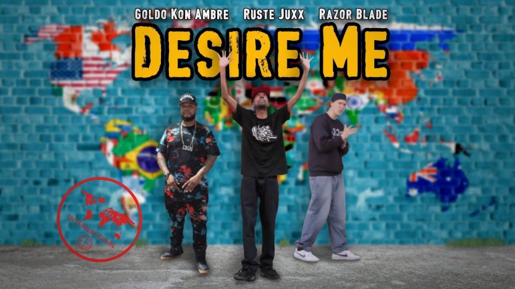 Video: Ruste Juxx (@RusteJuxx357) feat. Razor Blade & Goldo Kon Ambre - Desire Me