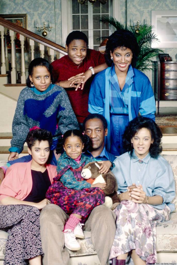 The cast of "The Cosby Show" [1st Press Photo]