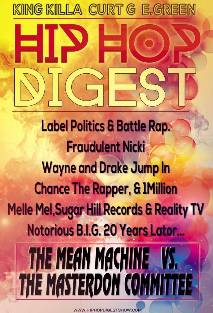 The @HipHopDigest Show Is Serving Up 'Veggie Burgers, Not BEEF!!!'