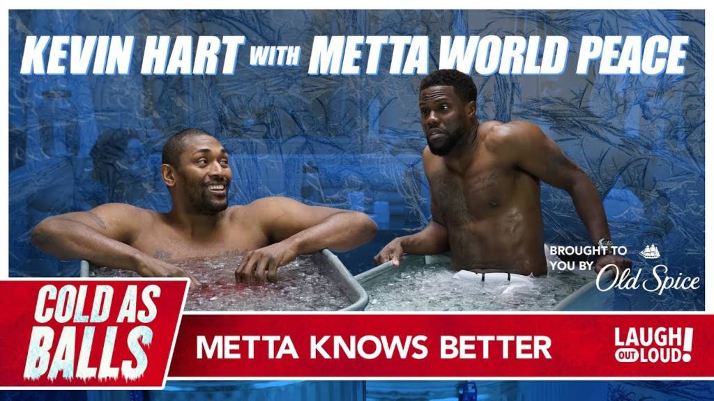 Kevin Hart Goes Head To Head w/Metta World Peace On 'Cold As Balls' ...And Lives To Talk About It