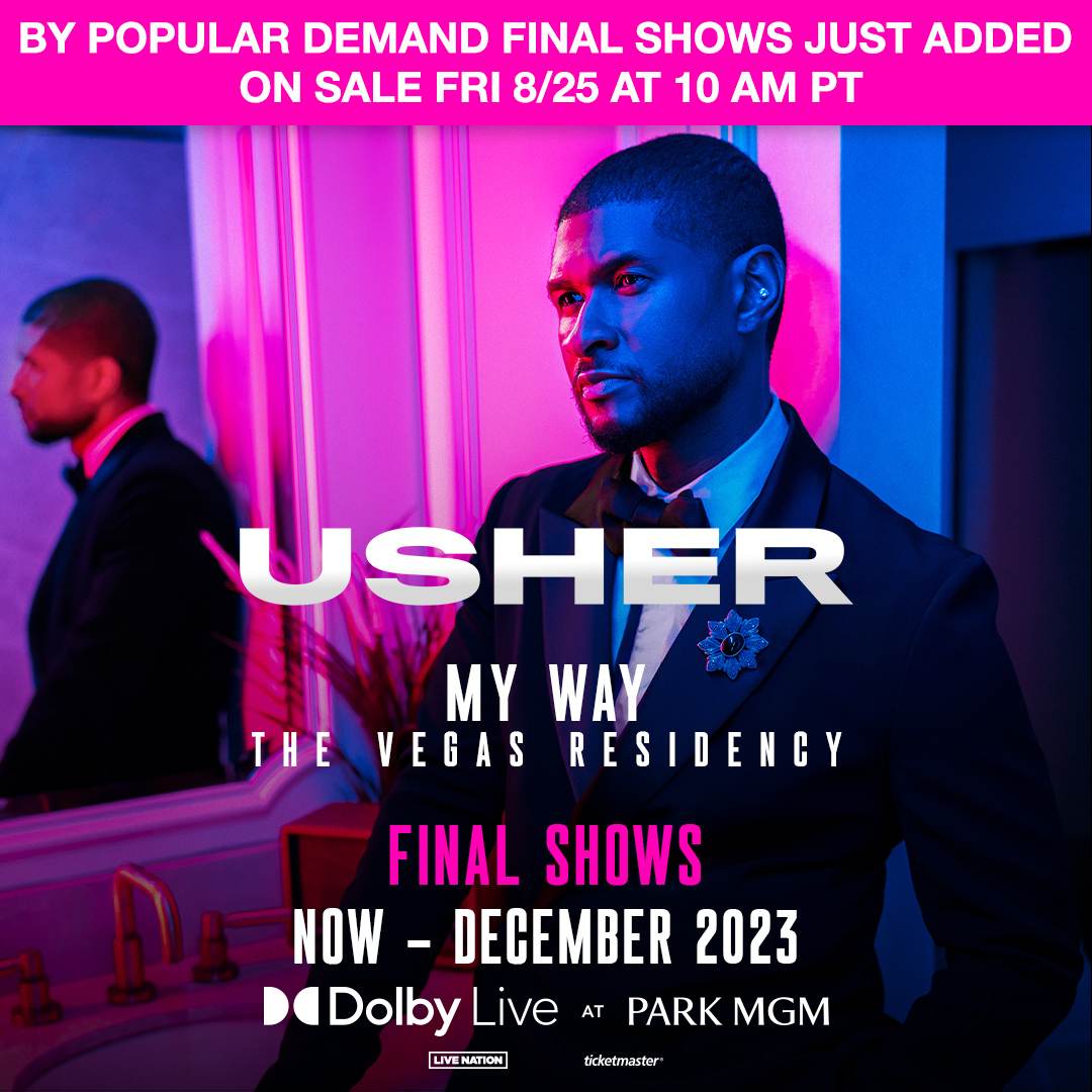 Usher Announces Final Dates For Las Vegas Residency