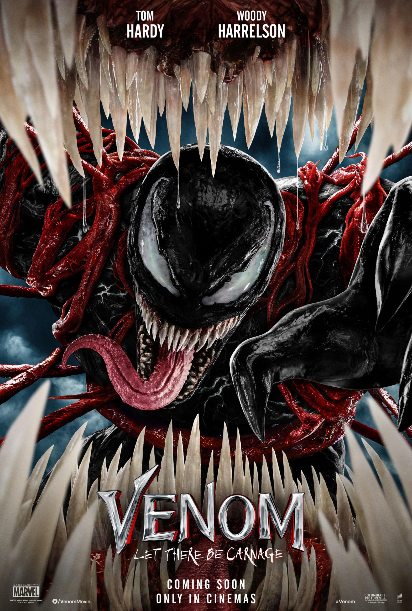 1st Trailer For 'Venom​: Let There Be Carnage' Movie Starring Tom Hardy & Woody Harrelson