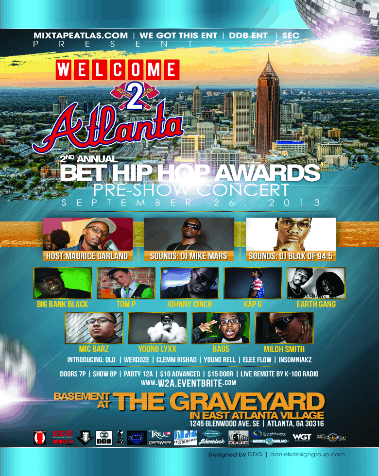 Welcome 2 Atlanta: 2nd Annual BET Hip Hop Awards Pre-Show [Concert Artwork]