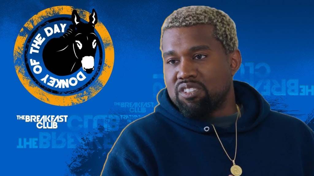 Kanye West Awarded Donkey Of The Day For Claiming Slavery Was A Choice