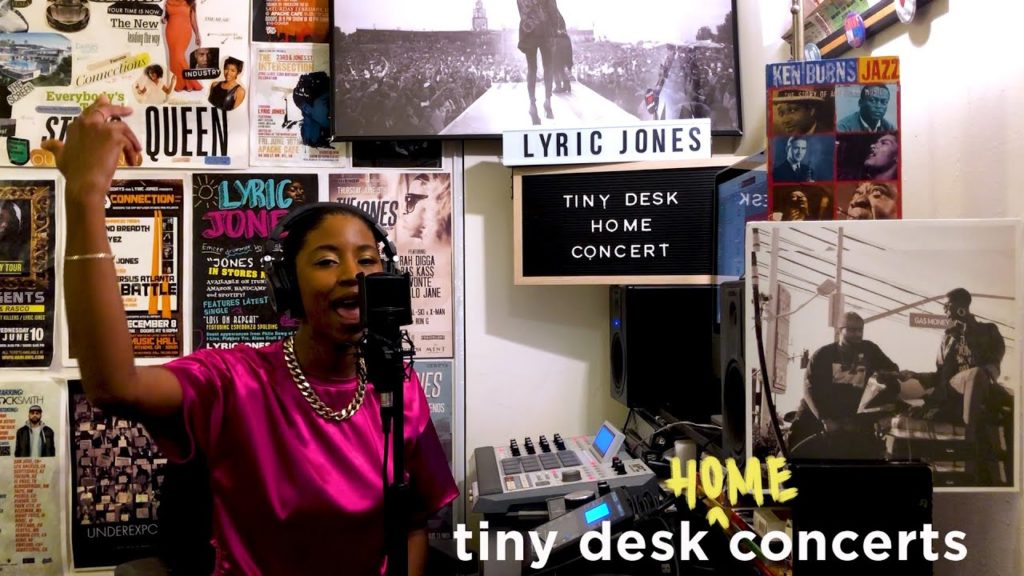 Watch Lyric Jones’ NPR Tiny Desk (Home) Concert